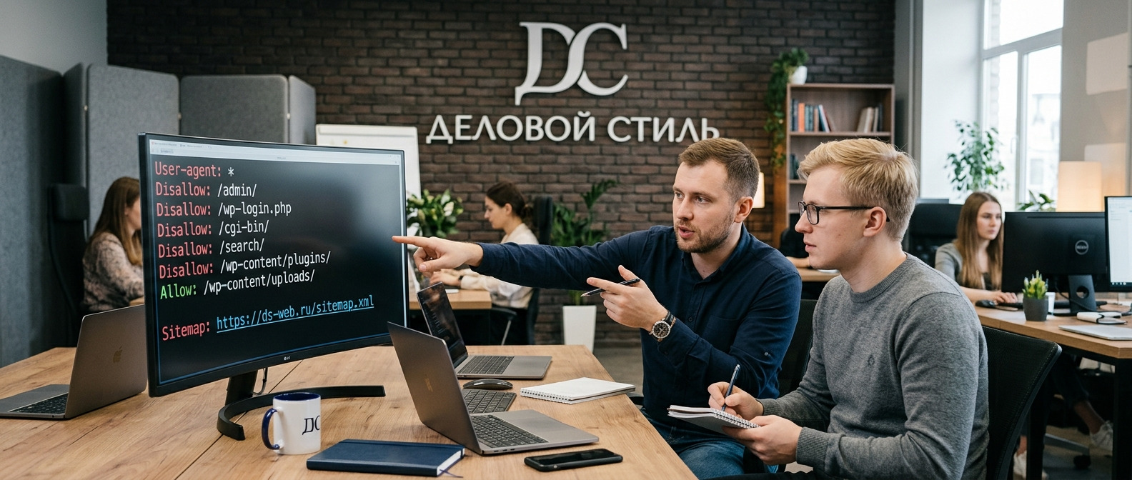 Анализ директив User-agent и Disallow в файле robots.txt при техническом SEO-аудите сайта