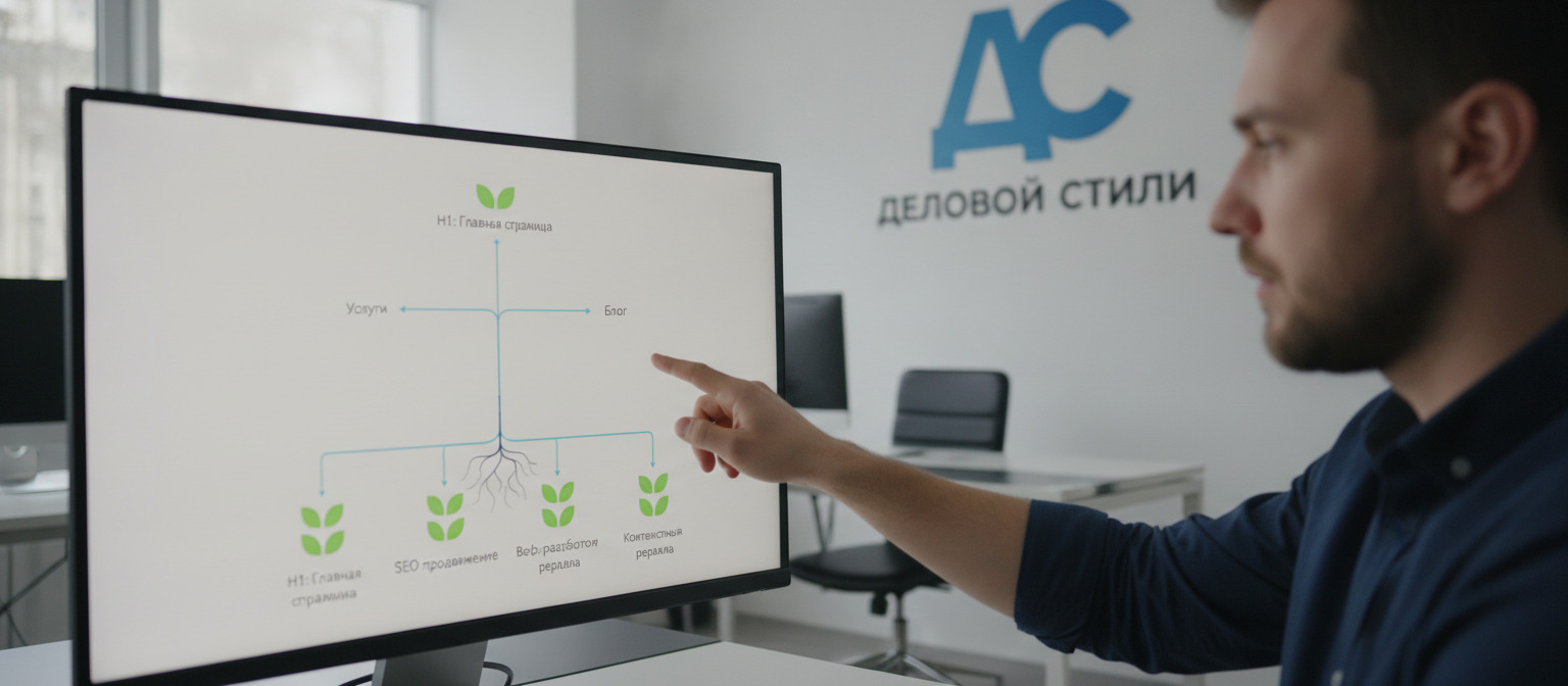 Правильная иерархия заголовков H1-H2-H3 для SEO — схема структуры текста