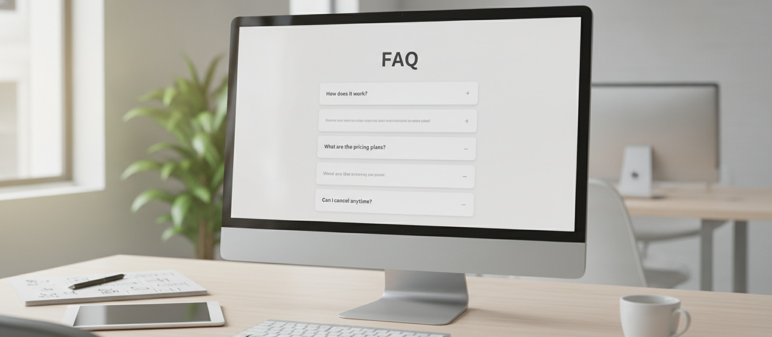 Создание страницы вопрос-ответ FAQ для снятия возражений клиентов и увеличения конверсии сайта
