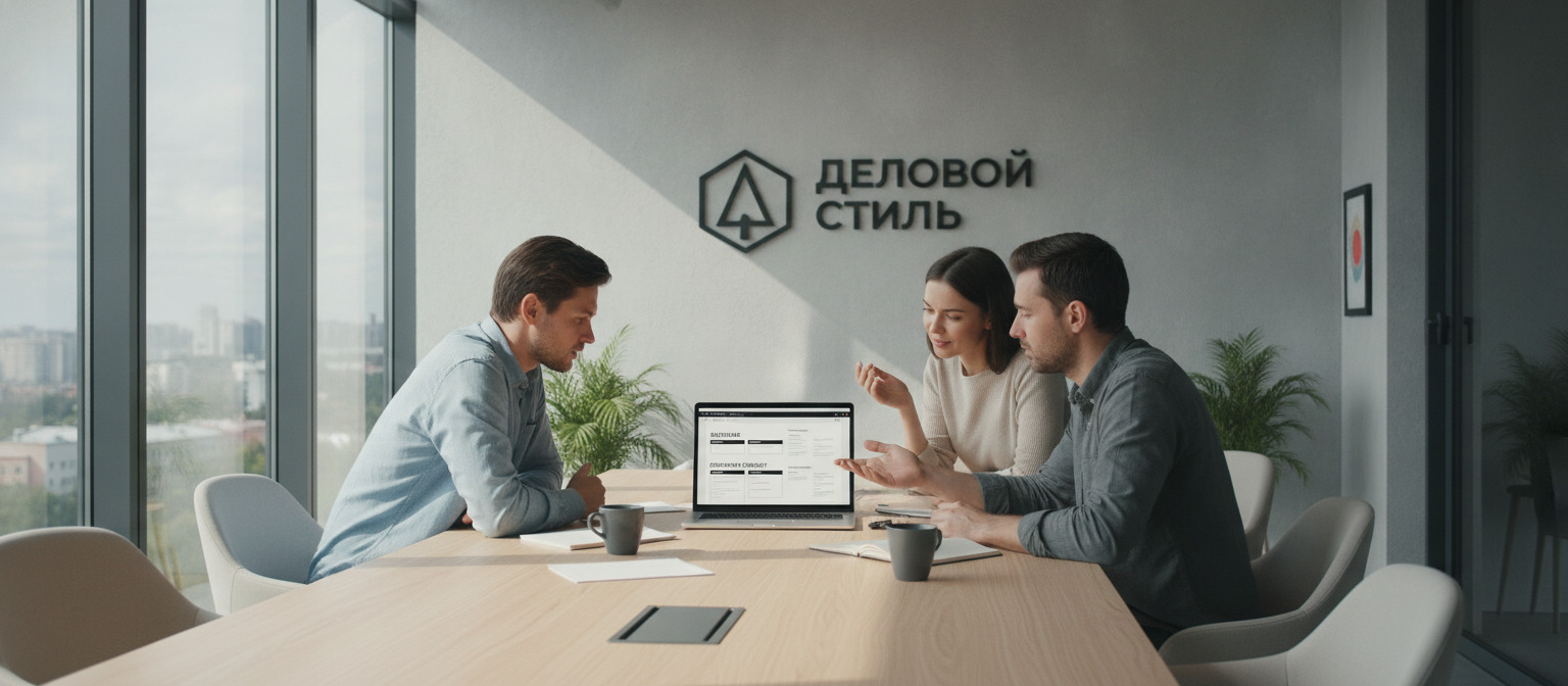 Структурирование контента для максимальной конверсии — команда веб-студии работает над структурой статьи